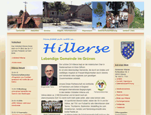 Tablet Screenshot of hillerse.de